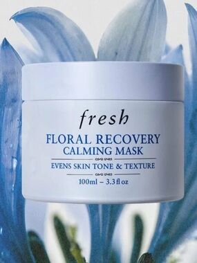 Fresh Floral Recovery Calming Mask. Overnight mask with squalane